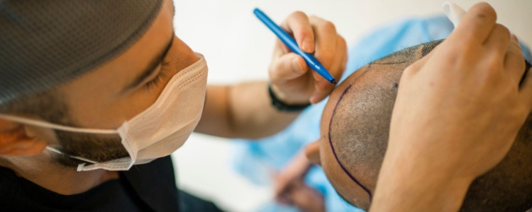 Transplantation 
de cheveux
